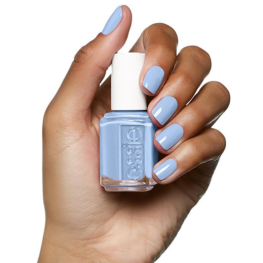 Blau Nagellack Farblack Essie