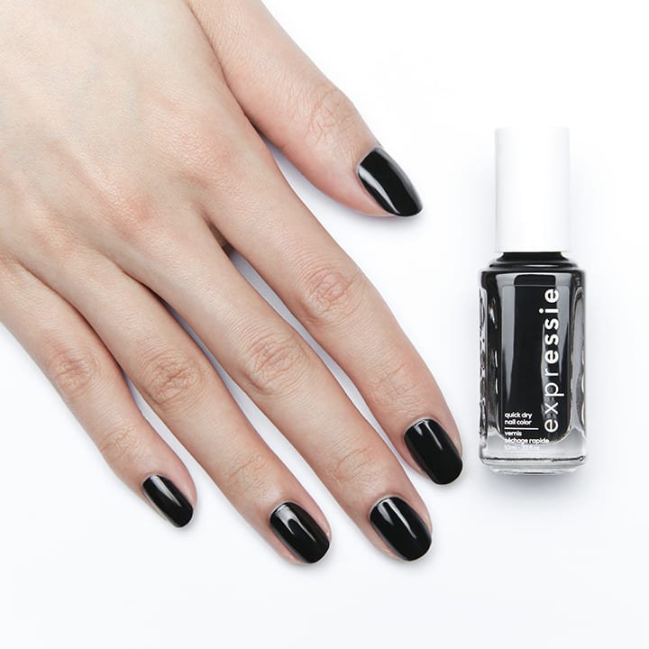 Now Or Never Schwarzer Quick Dry Nagellack Essie