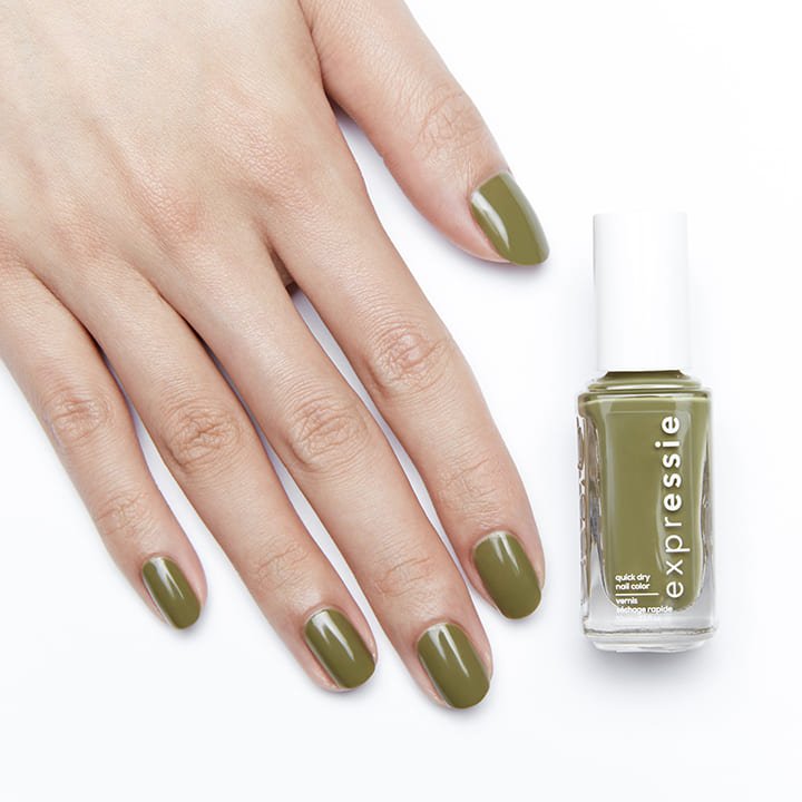 Precious Cargo Go Oliv Gruner Quick Dry Nagellack Essie