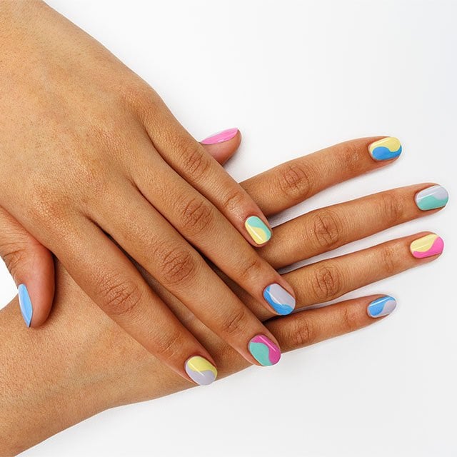 essie Nail Art - Pastel Duo