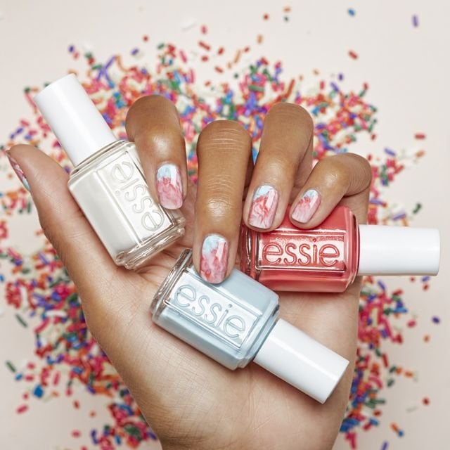 Sorbet Swirl Nageldesign