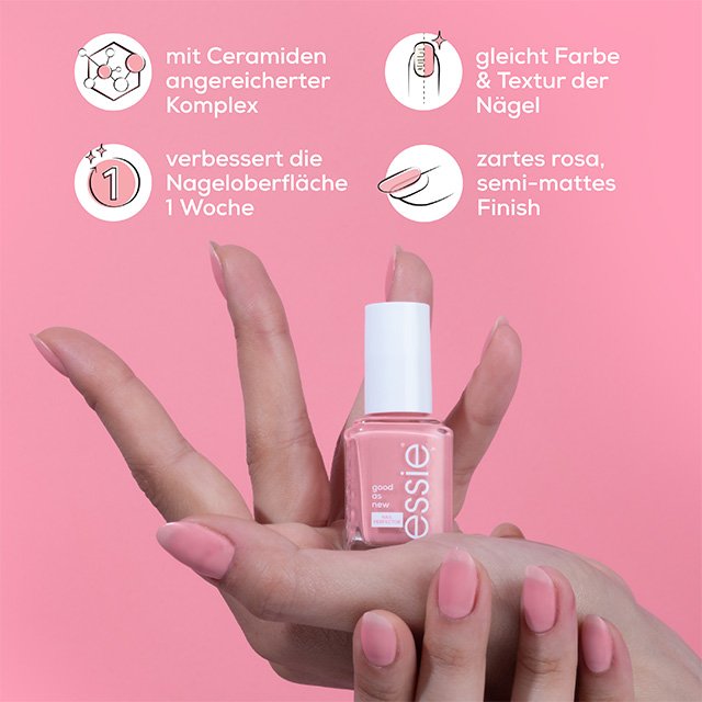good as new SOS Repair Nagellack verleiht den Nägeln eine gleichmäßige Farbe