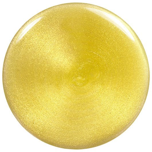 Texturabbildung des gel couture Nagellacks in der Farbe crushed gold von essie
