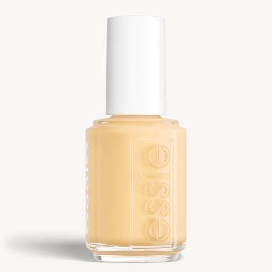Klassische essie Nagellackflasche mit Logo-Prägung.