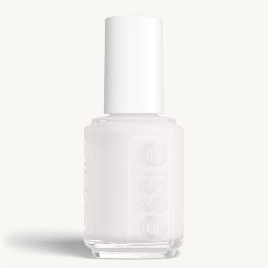 Klassische essie Nagellackflasche mit Logo-Prägung.