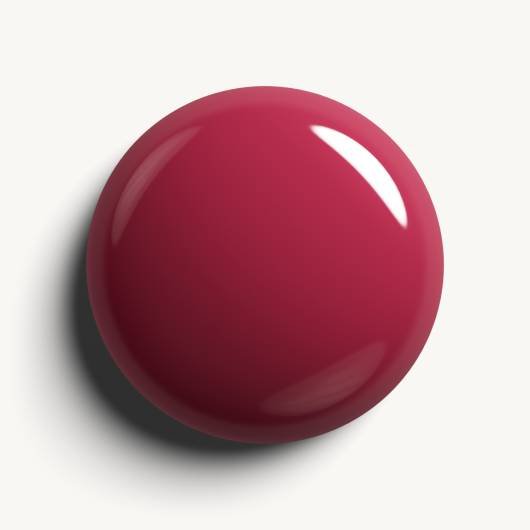 Ein glänzender Farbklecks von einem essie Nagellack.